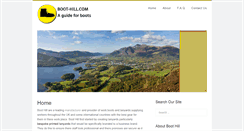 Desktop Screenshot of boot-hill.com